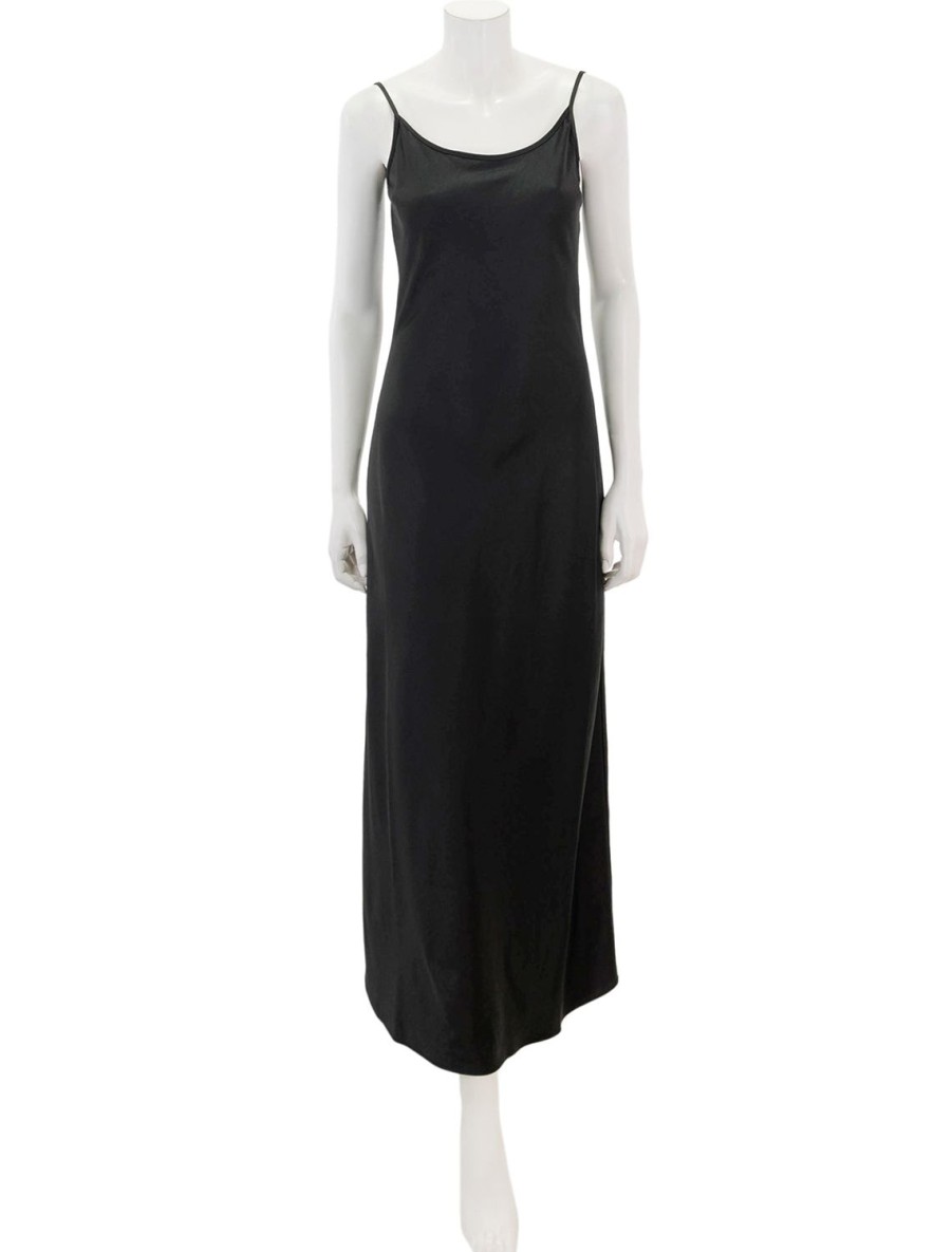 New Haley Slip Dress In Black Occasion Dresses