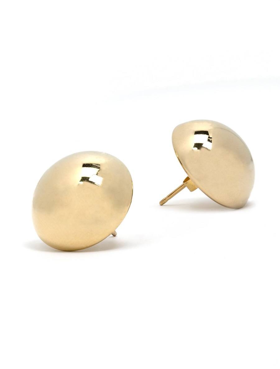 New Classic Small Dome Earrings Studs