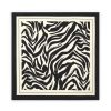 Online Evelyn Scarf | Black And Cream Zebra Scarves