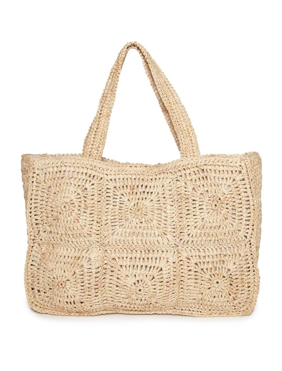 Online Portia Luxe Tote In Natural Totes + Satchels