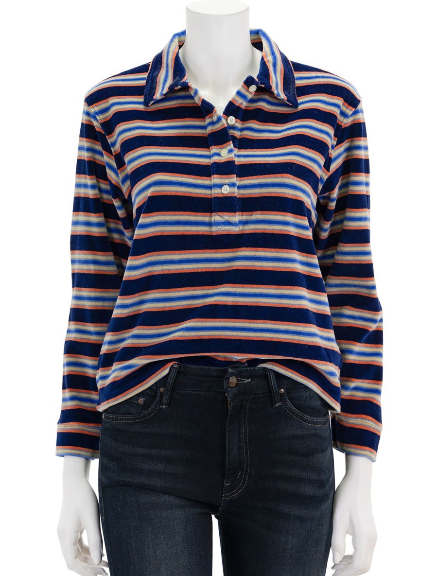 Wholesale The Rugby Sweatshirt In Scrimmage Stripe Tees