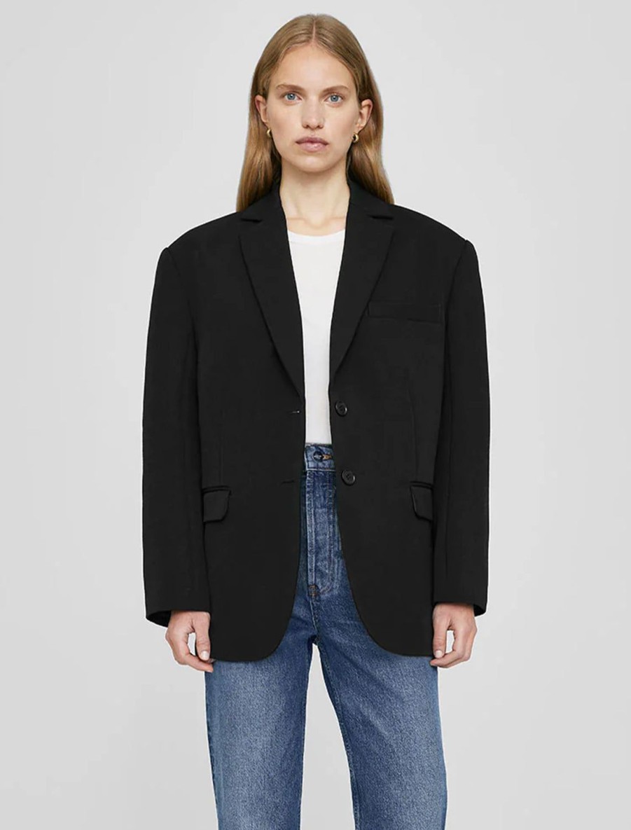 Wholesale Quinn Blazer In Black Blazers