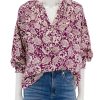 Best Nipoa Top In Plum Floral Buttondowns + Shirts