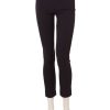 Clearance Zip Back Scuba Pant In Black Trousers