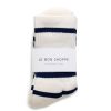 Wholesale Striped Boyfriend Socks In Sailor Socks