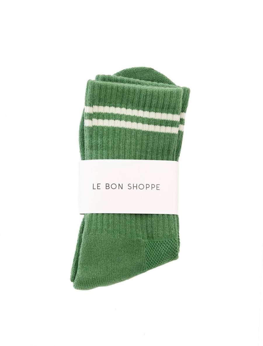 Clearance Boyfriend Socks In Moss Socks