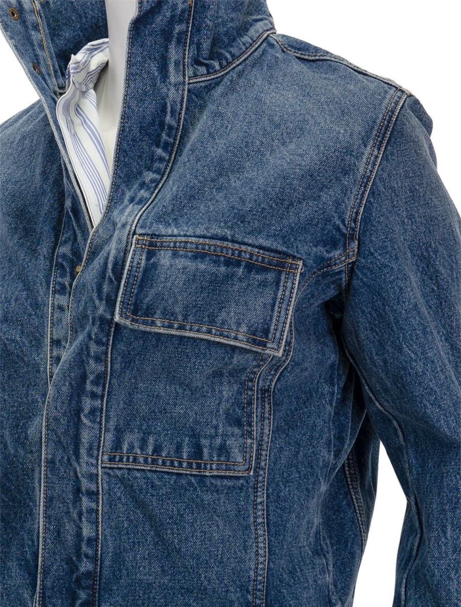 Wholesale Marilou Denim Jacket In Ocean Wash Jean Jackets