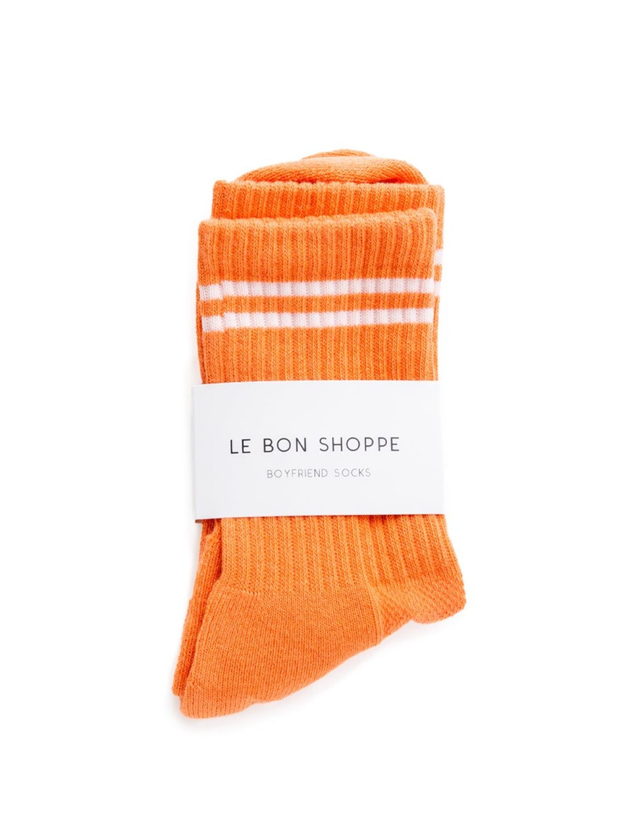 New Boyfriend Socks In Orange Socks