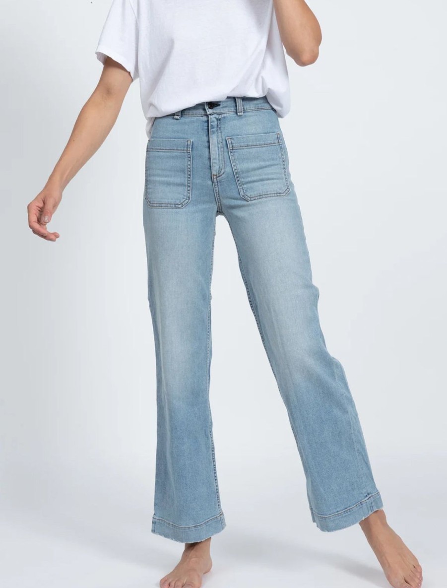 Wholesale Sailor Pant In Water Street Ankle + Cropped