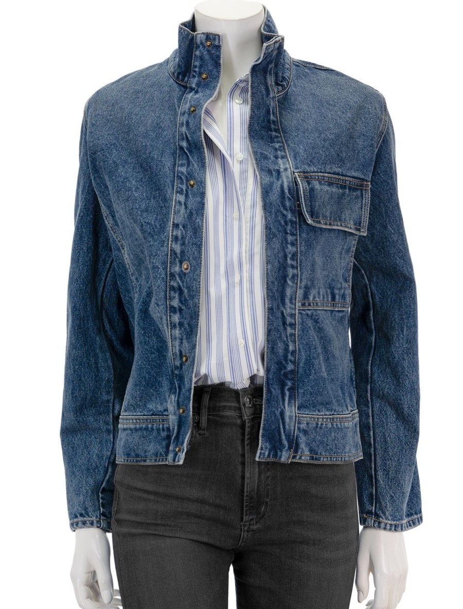 Online Marilou Denim Jacket In Ocean Wash Jackets