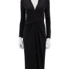 Hot Eliana Dress In Black Matte Jersey Day To Night Dresses