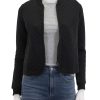 Hot Corbet Quilted Bomber In Black Jackets