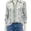 Wholesale Tyler In Pastel Multi Belt Stripes Blouses