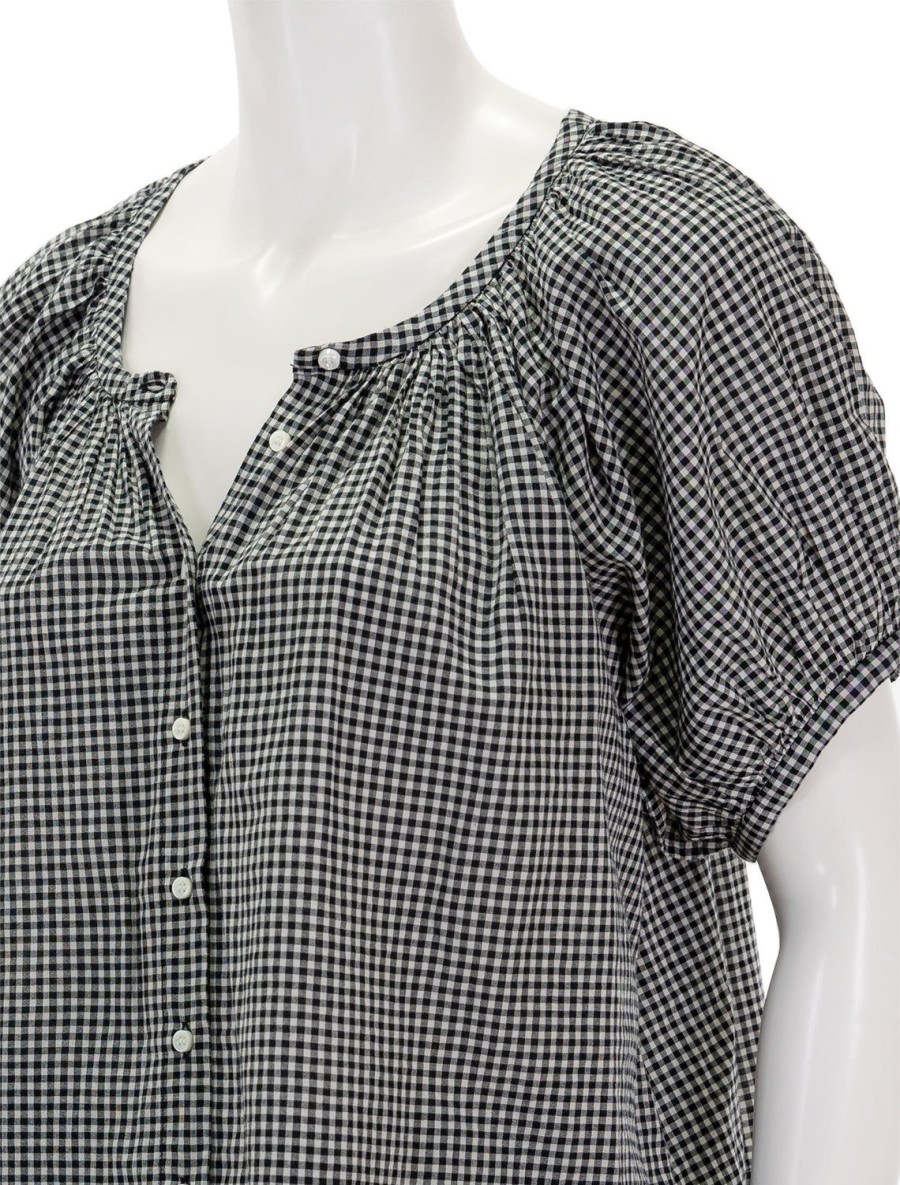 Online June Top In La Maddalena Gingham Blouses