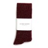 New Winter Sparkle Socks In Wine Socks