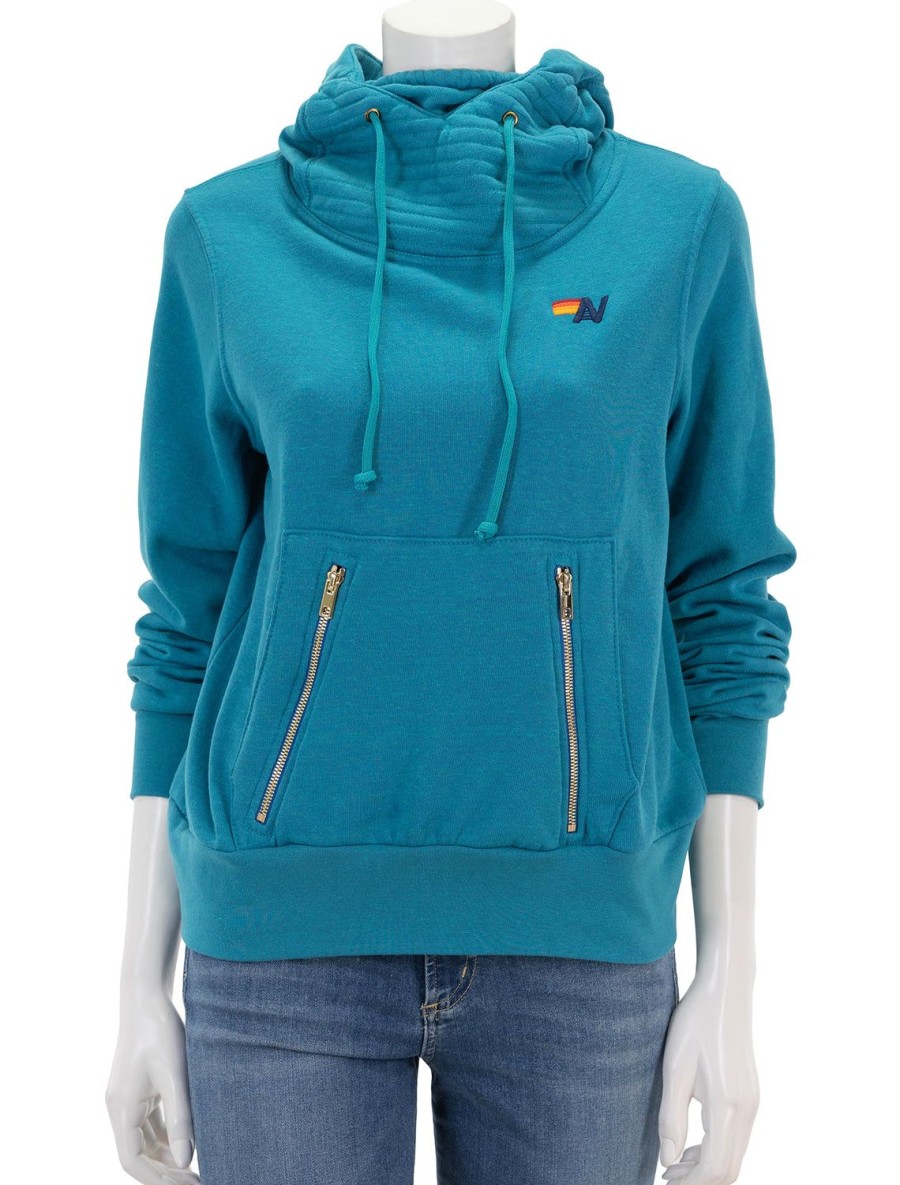 Best Ninja Hoodie In Teal Sweatshirts + Hoodies