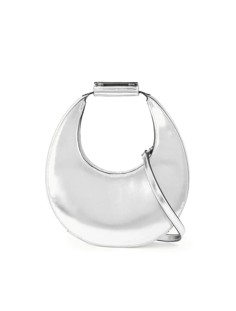 Hot Mini Moon Bag In Chrome Crossbody