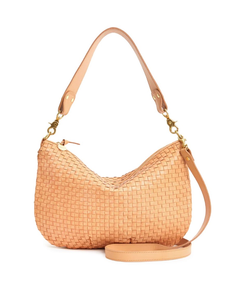 Online Moyen Messenger In Bisque Woven Shoulder Bags