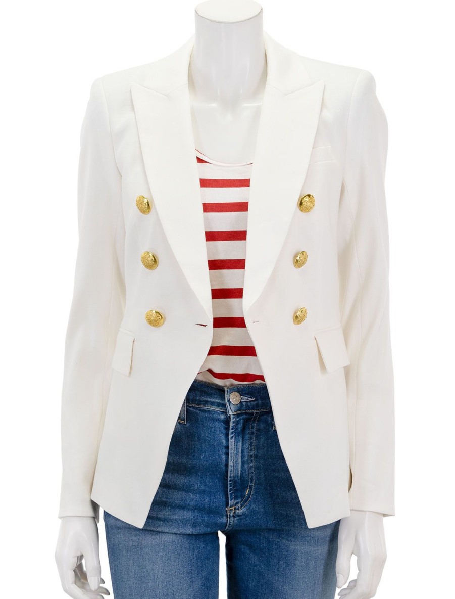 Hot Miller Dickey Jacket In White Blazers