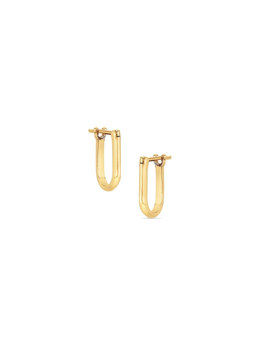 Wholesale Eden Hoop Earrings In Gold Hoops