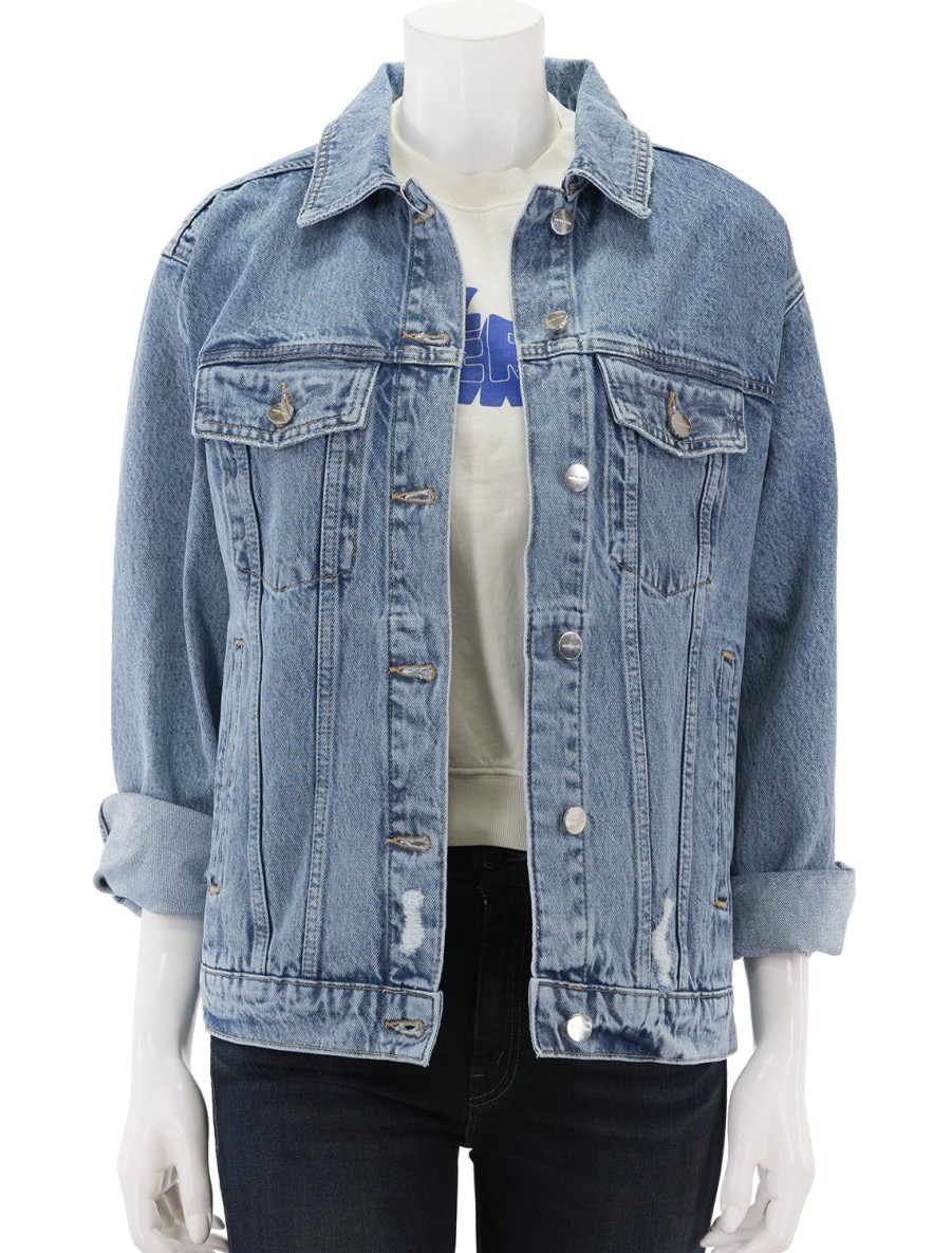 Clearance Rory Jacket In Vintage Blue Jean Jackets