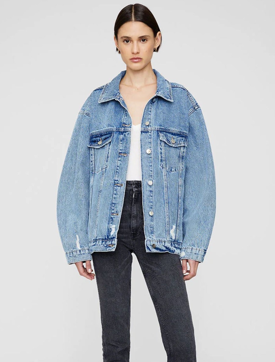 Clearance Rory Jacket In Vintage Blue Jean Jackets