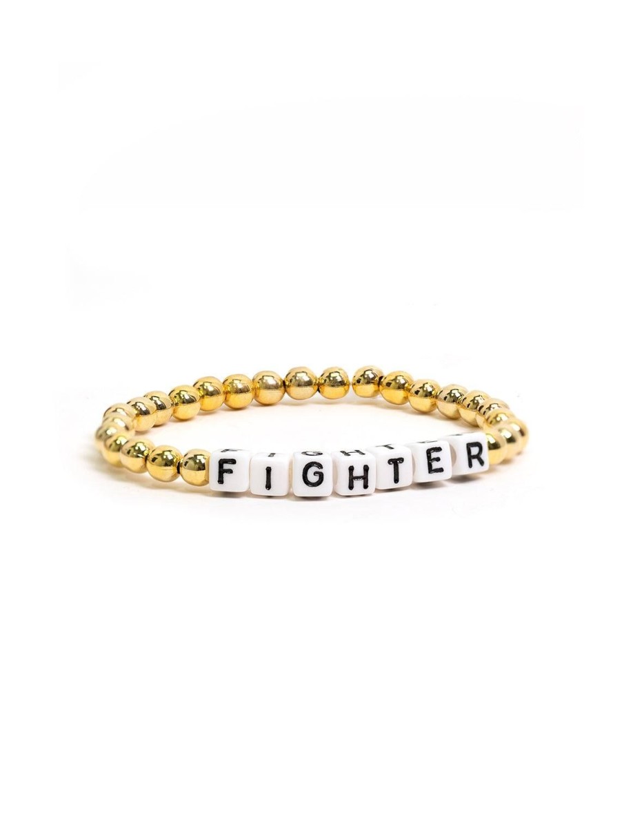 Online Fighter Beaded Bracelet Statement