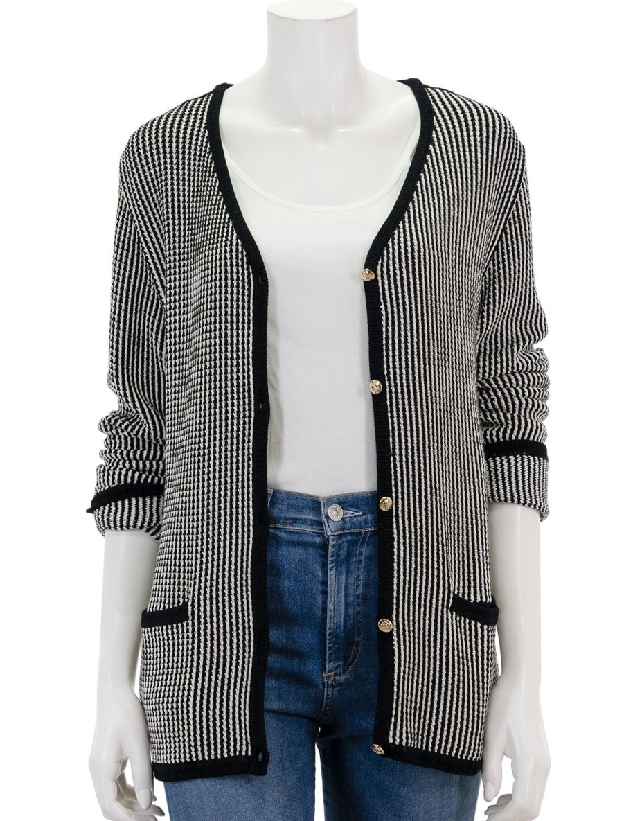 Best Dave Cardigan In Black And White Cardigans