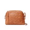 New Mallory Woven Crossbody In Timber Crossbody