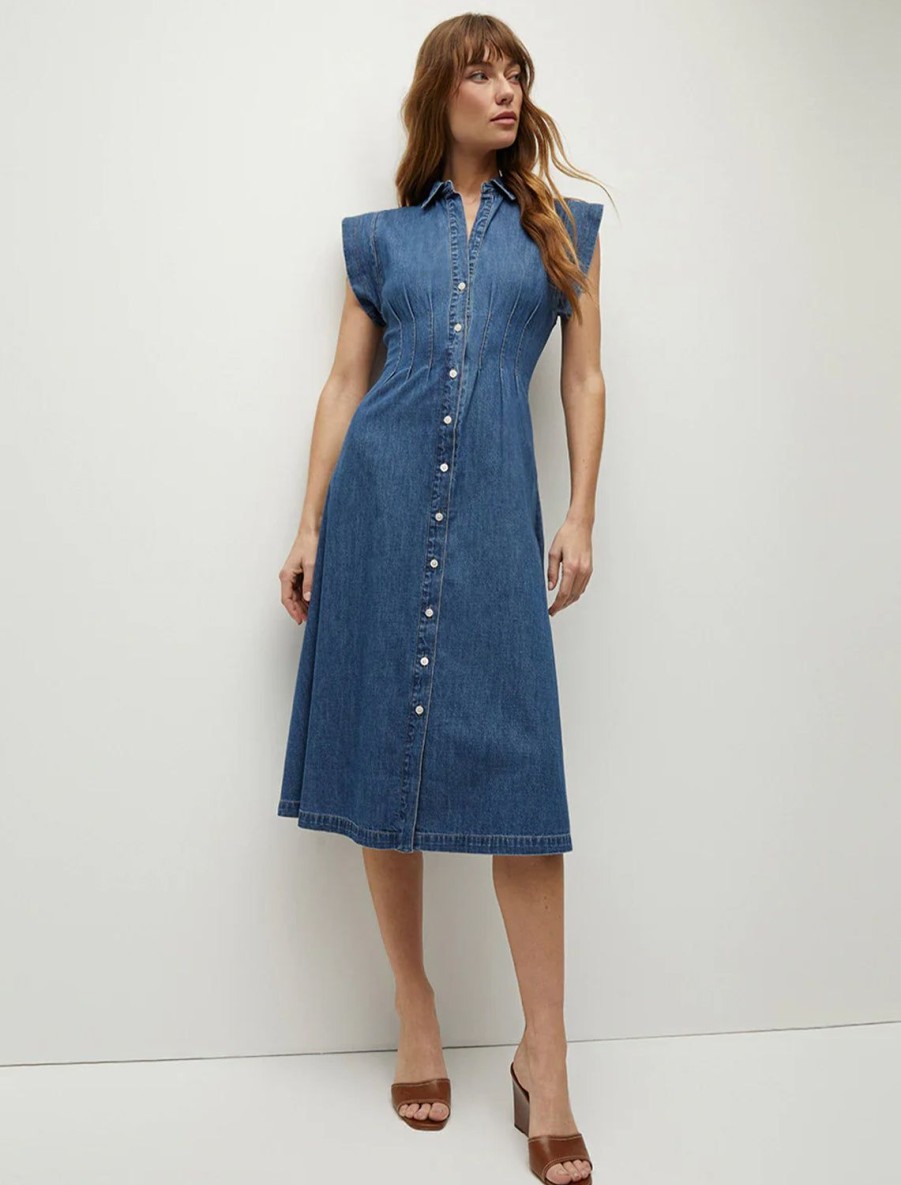 Best Ruben Midi Dress In Cornflower Casual + Knit Dresses