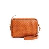 Best Midi Sac In Natural Woven Checker Crossbody