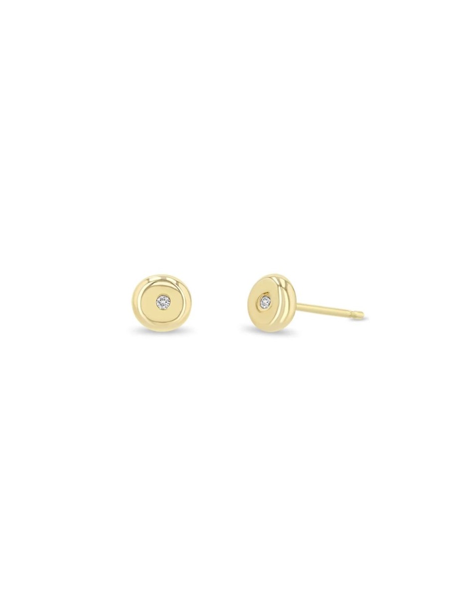 New Diamond And Gold Small Nugget Studs Studs