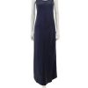 Hot Haley Slip Dress In Navy Occasion Dresses