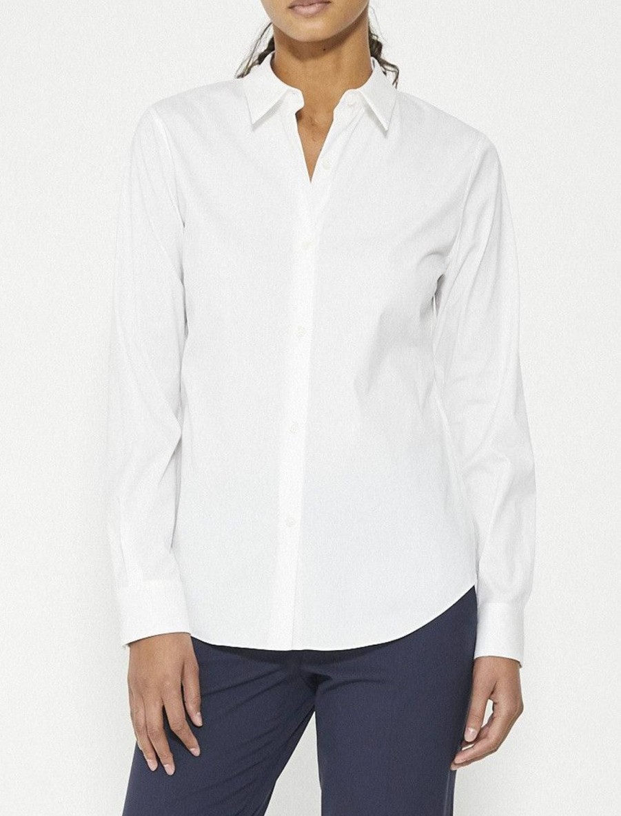 Online Tenia Luxe In White Buttondowns + Shirts