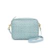 Best Midi Sac In Sunbleached Sky Blue Woven Crossbody