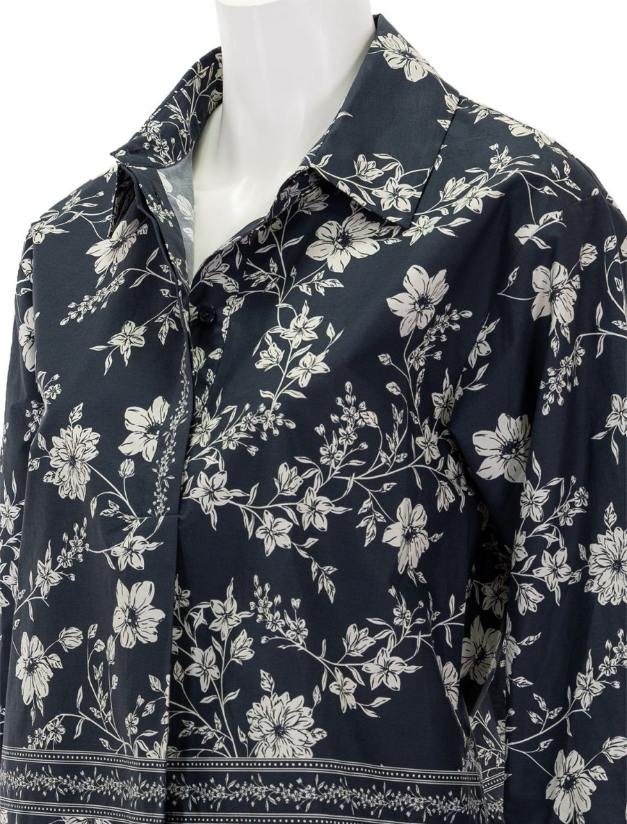 Best Erica Shirt In Evening Meadow Mist Blouses