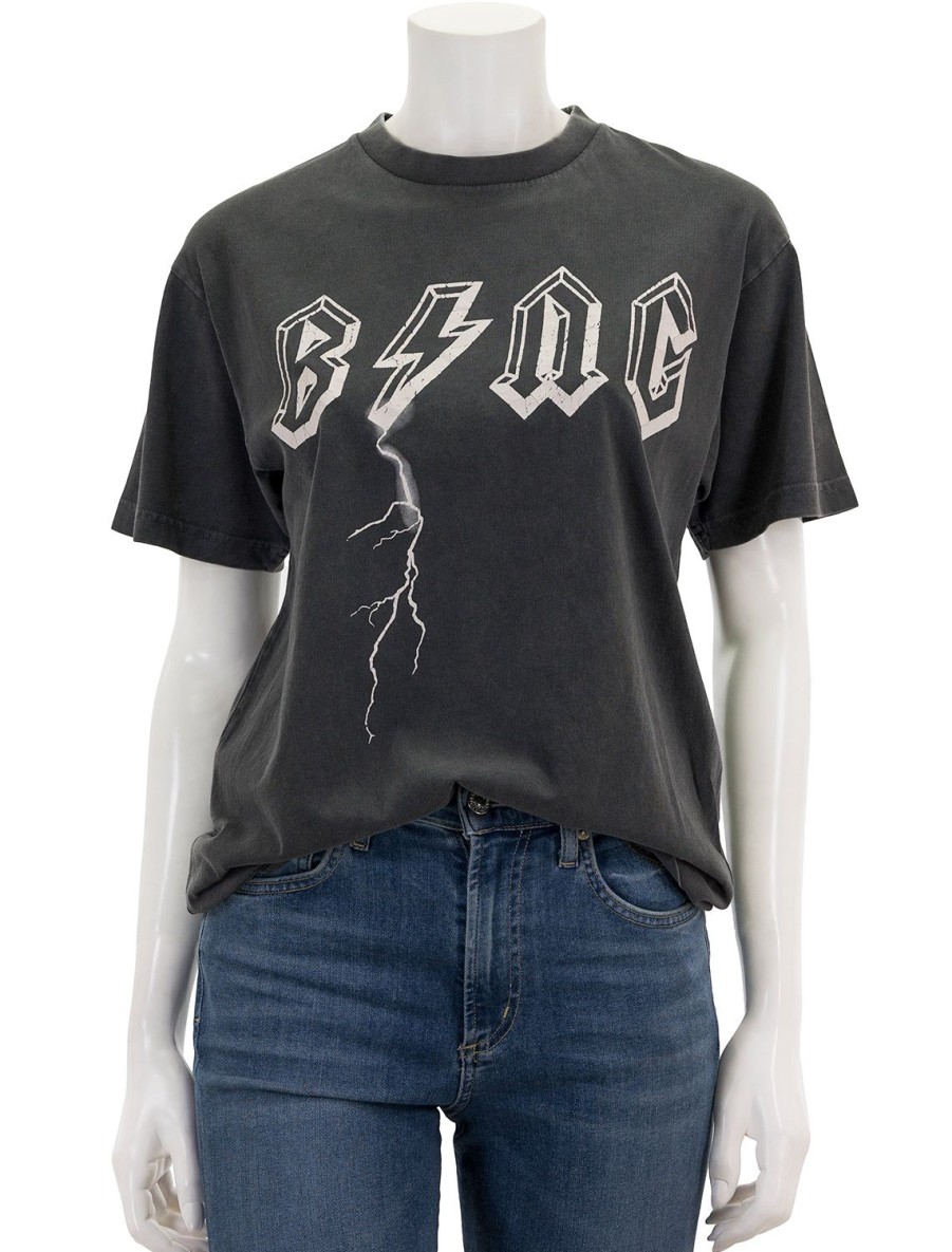 Hot Bing Bolt Tee In Black Tees