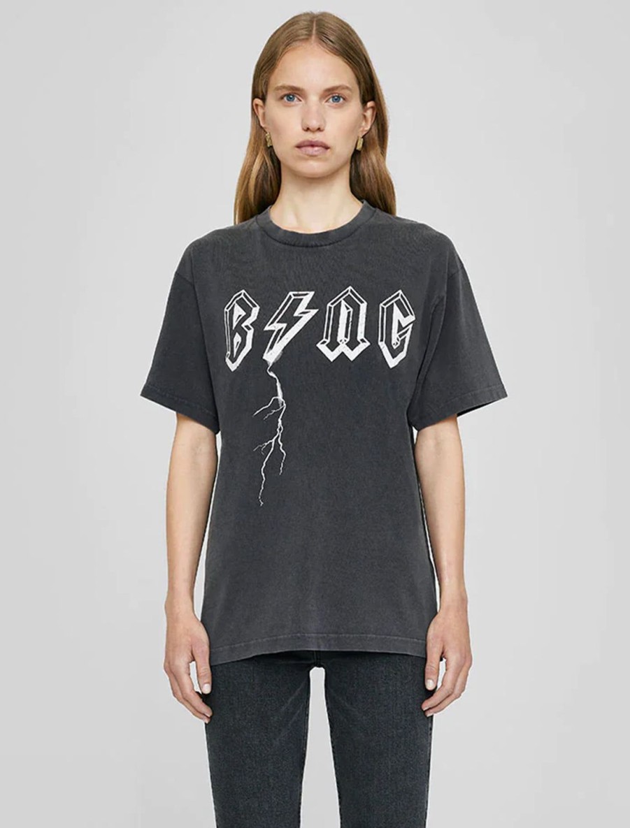 Hot Bing Bolt Tee In Black Tees