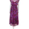 Hot Cristina Dress In Violet Floral Occasion Dresses