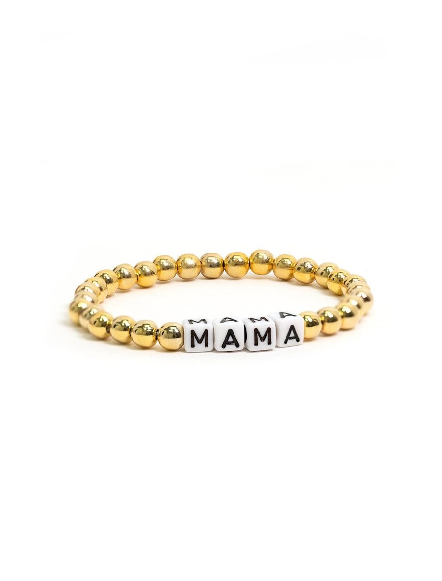 Clearance Mama Beaded Bracelet Beaded + Wrap