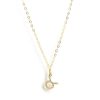 Hot Mini Pave Zodiac Necklace | Taurus Delicate