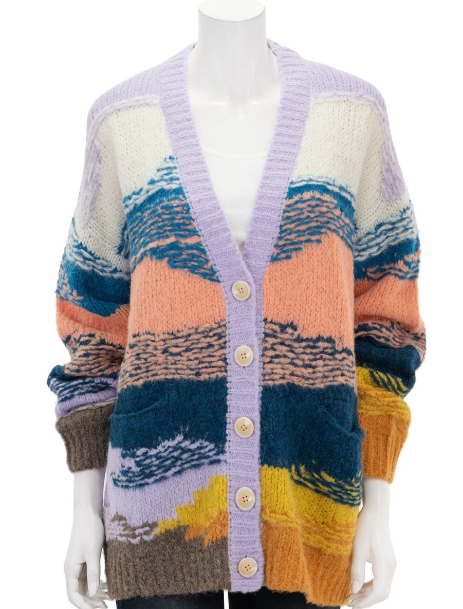 Clearance The Long Drop Cardigan In Mountain High Cardigans