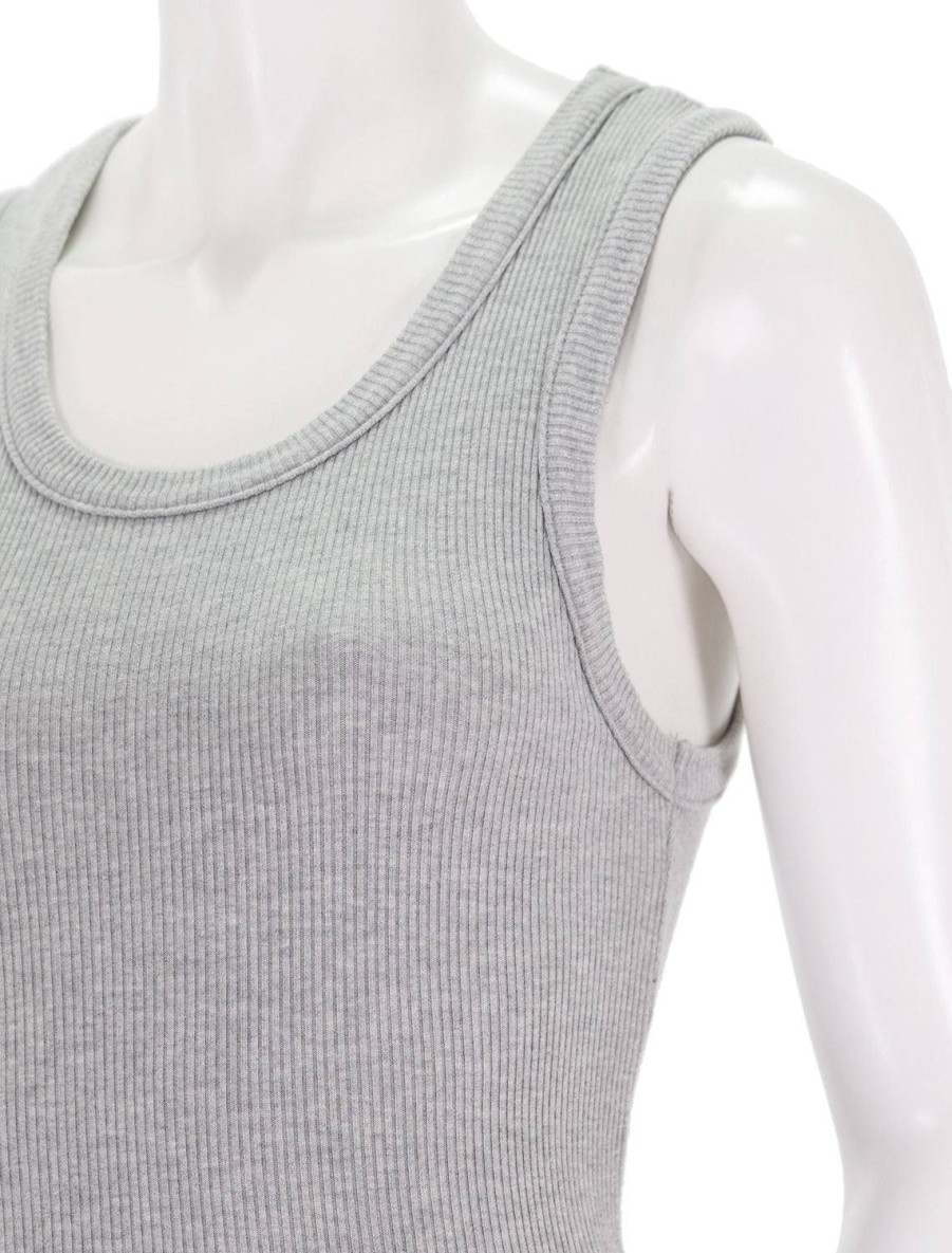 Best Poppy Tank In Heather Grey Lounge Tops + Sweatshirts