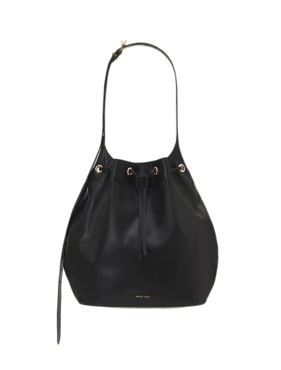 Clearance Alana Bucket Bag In Black Shoulder Bags