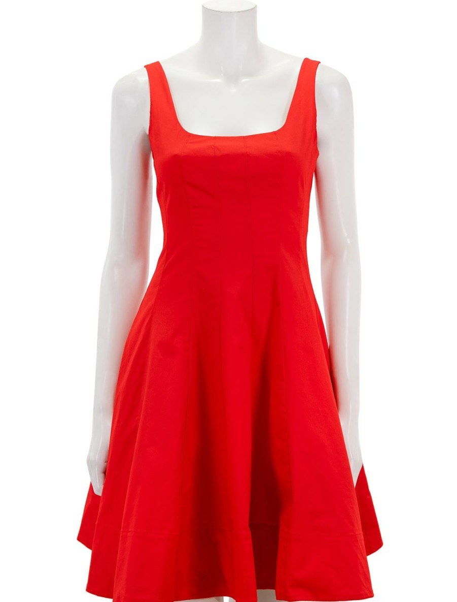 Online Mini Wells Dress In Red Rose Day To Night Dresses