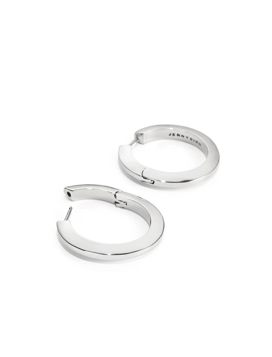 Online Toni Hoops In Silver Hoops