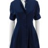 Online Mini Lorenza Dress In Navy Day To Night Dresses