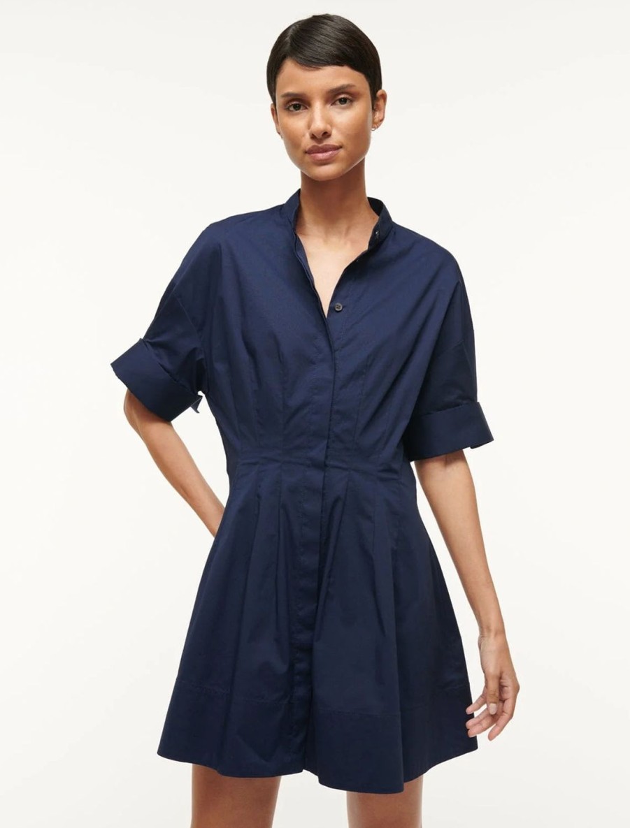 Online Mini Lorenza Dress In Navy Day To Night Dresses