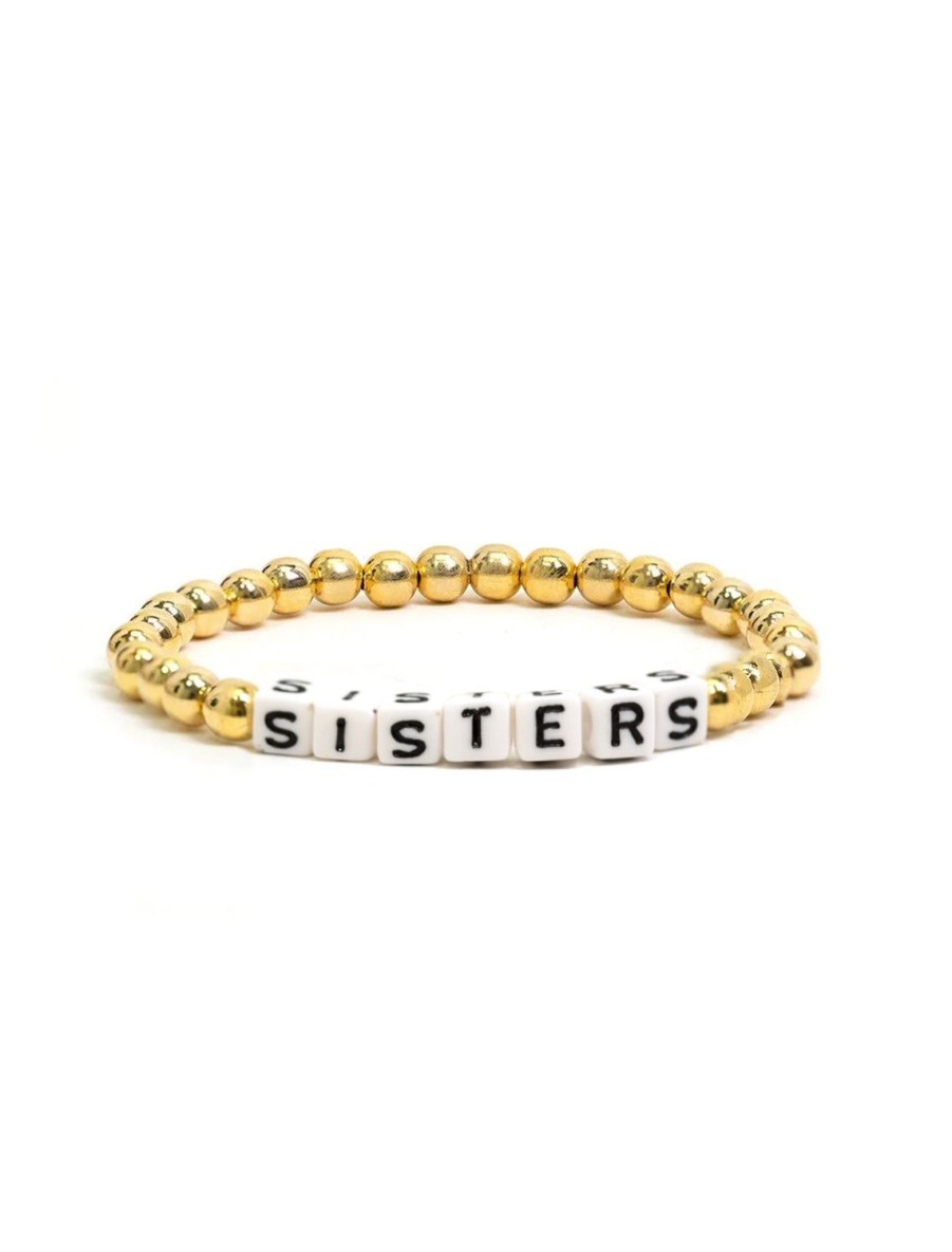 Online Sisters Beaded Bracelet Beaded + Wrap