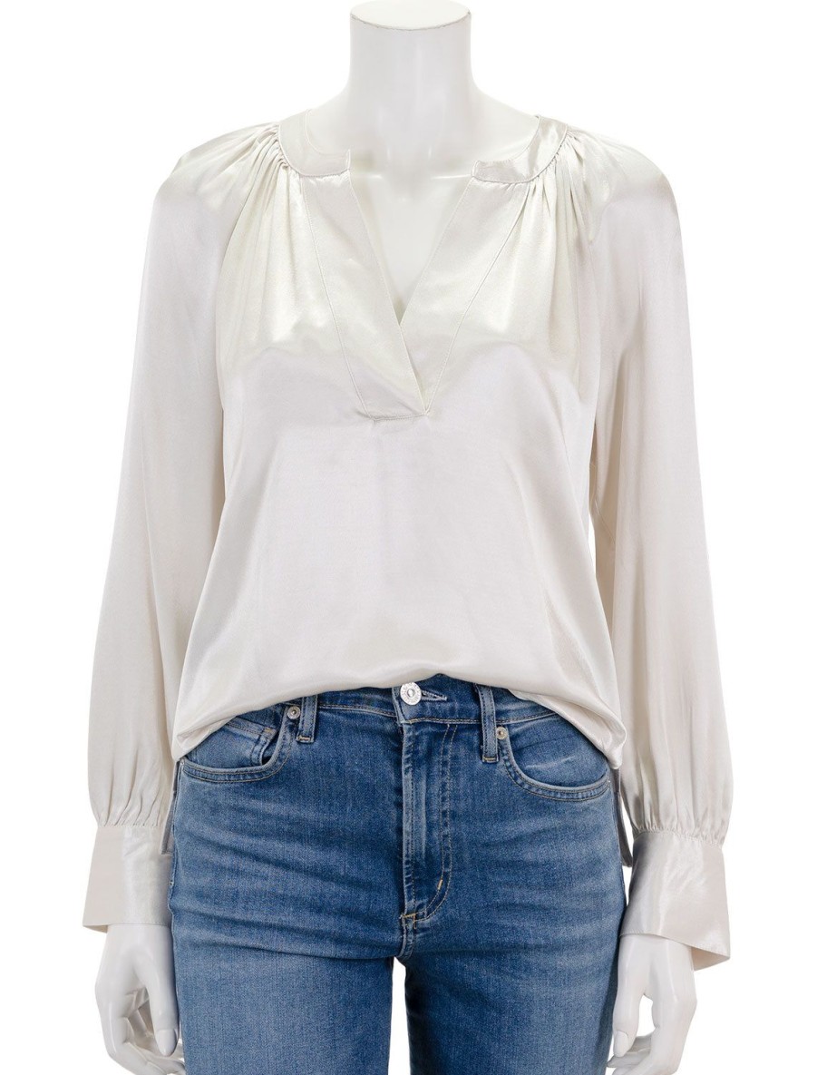 Online Wynna Blouse In Ivory Blouses